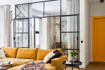 yellow sofas couch design minimal decor
